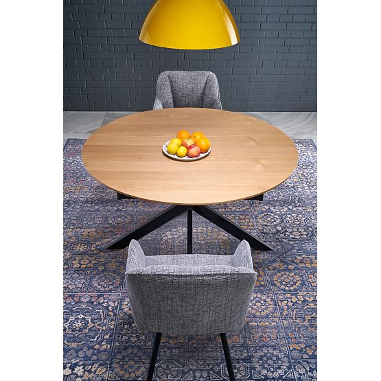 ACORD stół rozkładany, naturalny / czarny (2p=1ks)