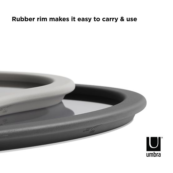 Akcesoria kuchenne o nieregularnym kształcie HUB kolor grafitowy styl minimalistyczny Umbra