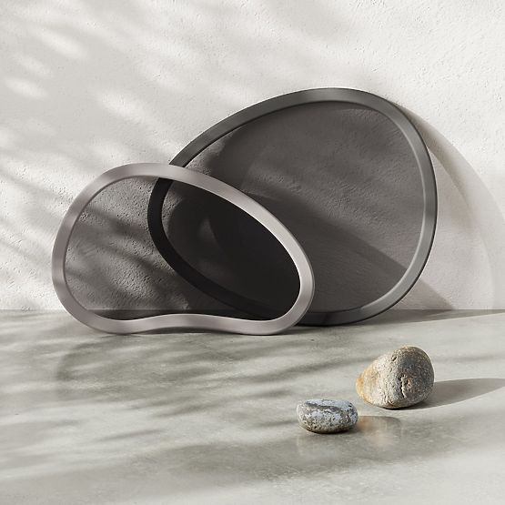 Akcesoria kuchenne o nieregularnym kształcie HUB kolor grafitowy styl minimalistyczny Umbra