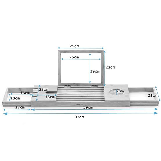 Akcesoria łazienkowe MELEDYN w kolorze jasnobrązowym w stylu boho stojące do użytku wewnętrznego hom