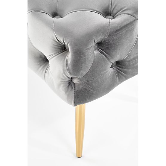 ATHENA ławka szara / złota (1p=1szt)