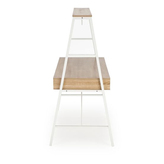 B48 biurko dąb sonoma / biały