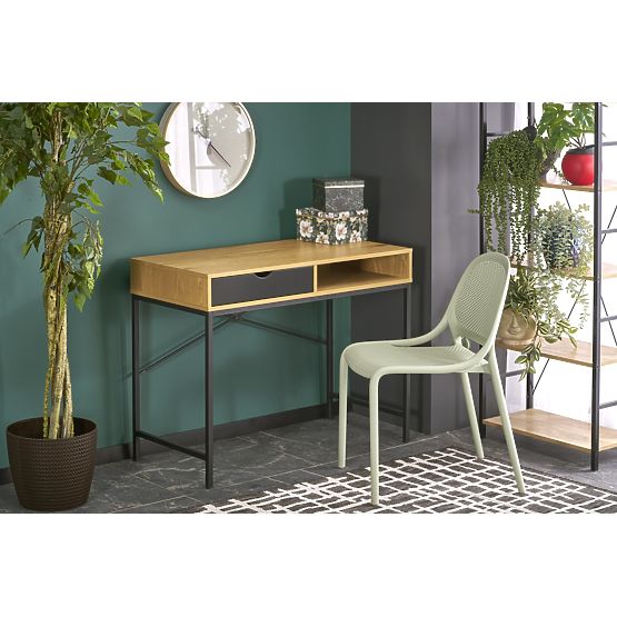 Biurko B50 naturalne / czarne