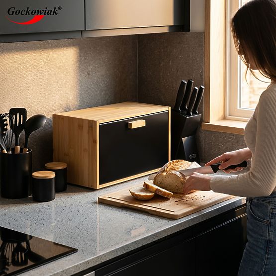 Bambusowy chlebak CHARLES