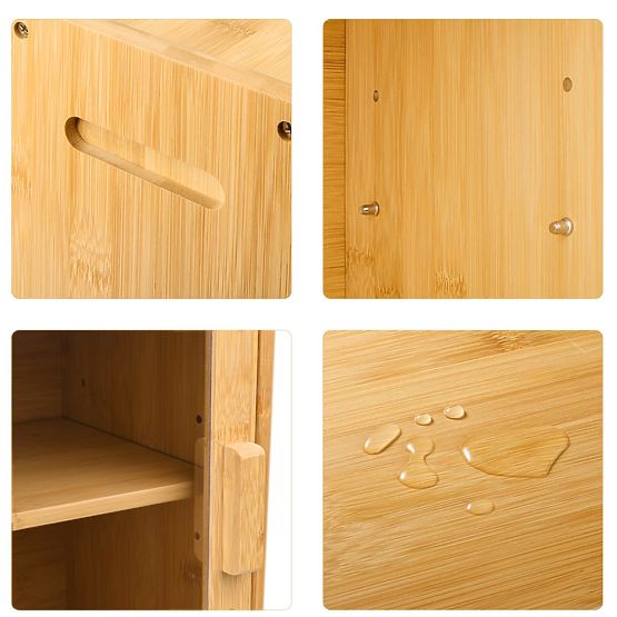 Bambusowy chlebak Pierre, pojemnik na chleb