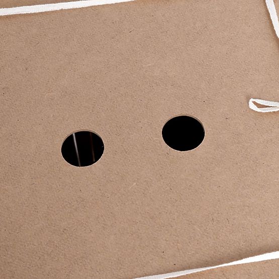 Bambusowy narożny kosz na pranie z pokrywą biało-szary