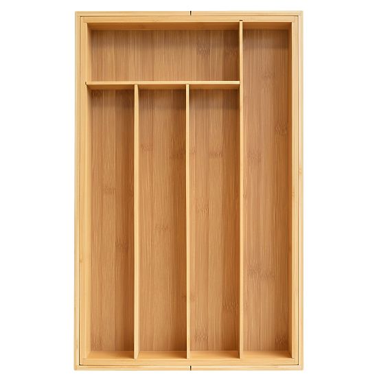 Bambusowy organizer na sztućce IKAR