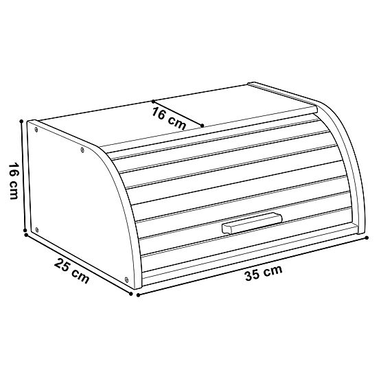 Bambusowy pojemnik na pieczywo GRANO