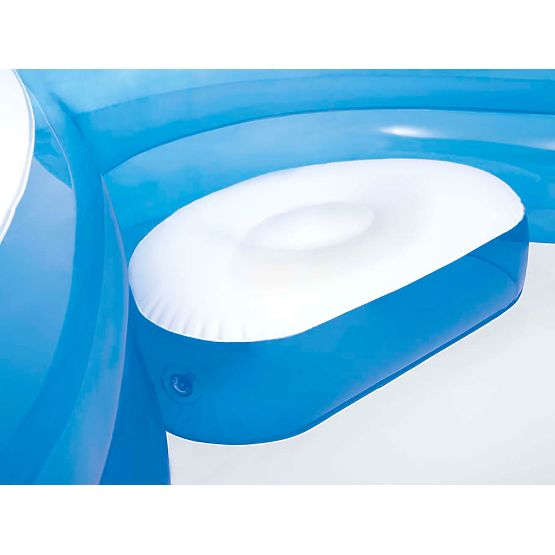 Basen ogrodowy z dmuchanymi siedzeniami 229x229cm Intex 56475