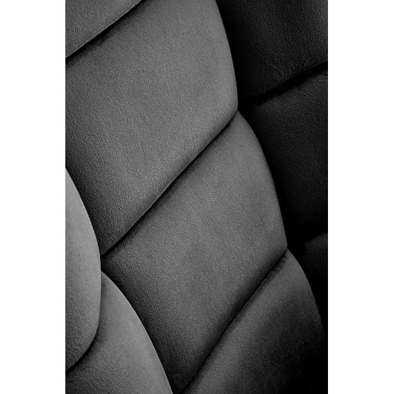 BAZALTO fotel bujany czarny (1p=1szt)