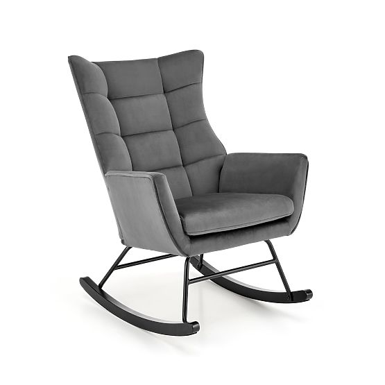 BAZALTO szary fotel bujany (1p=1szt)