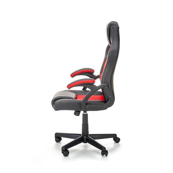 BERKEL fotel biurowy czarno-czerwony (1p=1szt)