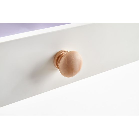 Biurko B34 - biały/dąb sonoma