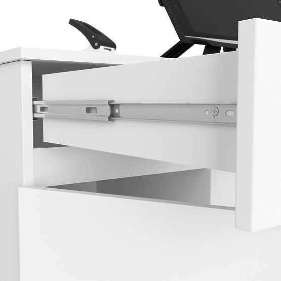 BIURKO CLP A5 2D 2SZ BIAŁE