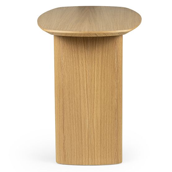 Biurko/konsola Oriento 120 cm, naturalna okleina dębowa