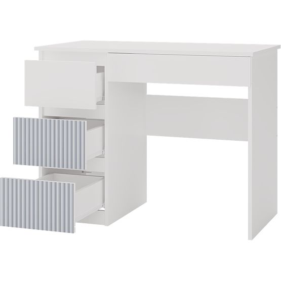 Biurko Mijas LEWE ARTESO BLUE Niebieski