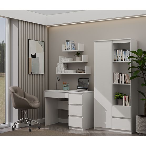 Biurko Mijas PRAWY BIAŁY