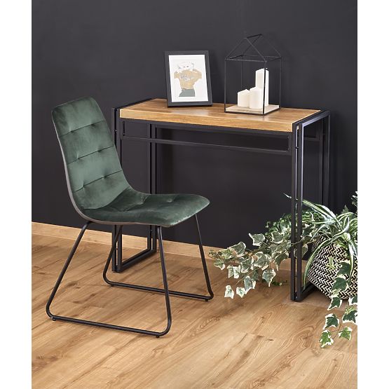 BOLIVAR KN1 konsola dąb złoty / czarny (1p=1szt)