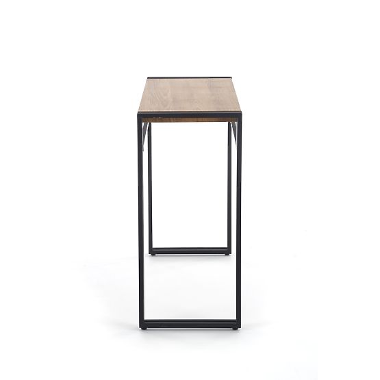 BOLIVAR KN1 konsola dąb złoty / czarny (1p=1szt)