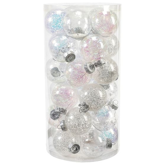 BOMBKI ŚWIĄTECZNE 30 SZT. SYSD1688-058