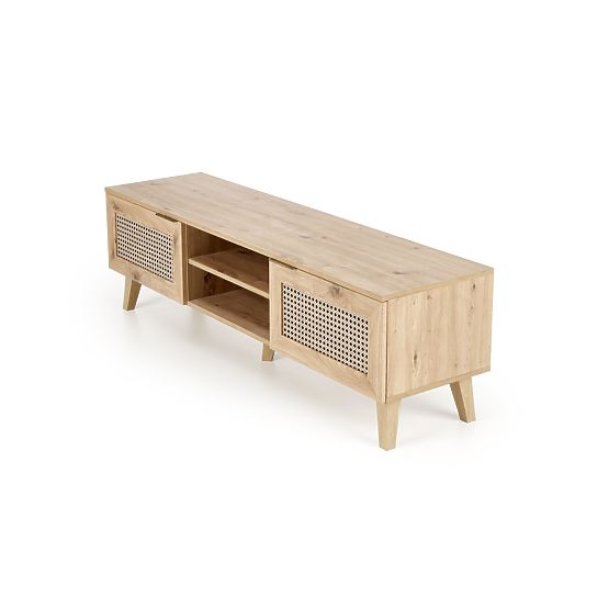 BORNEO RTV-1 stolik TV dąb artisan/czarny (1p=1szt)