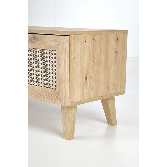 BORNEO RTV-1 stolik TV dąb artisan/czarny (1p=1szt)