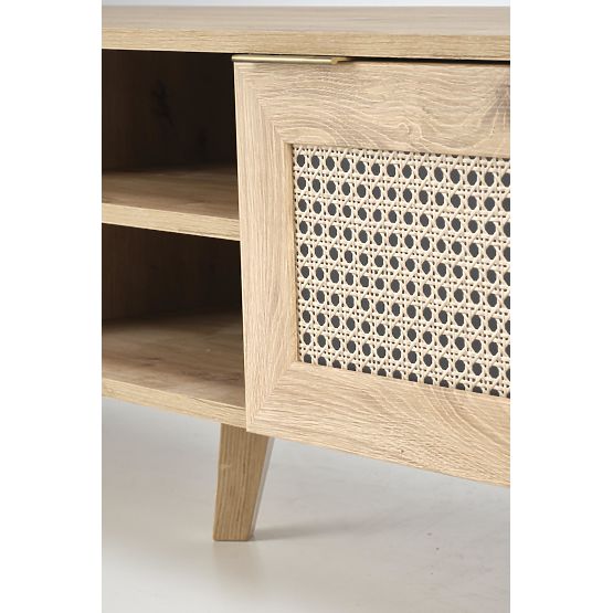 BORNEO RTV-1 stolik TV dąb artisan/czarny (1p=1szt)