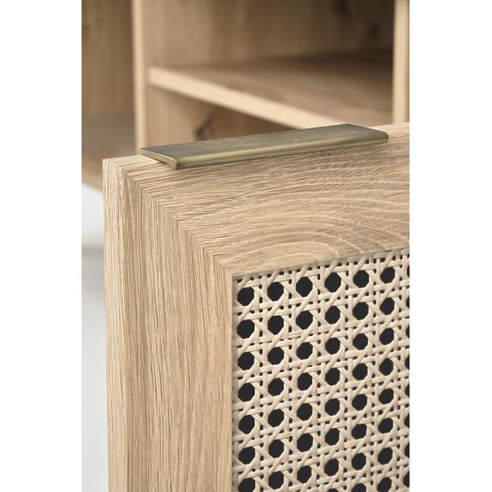 BORNEO RTV-1 stolik TV dąb artisan/czarny (1p=1szt)