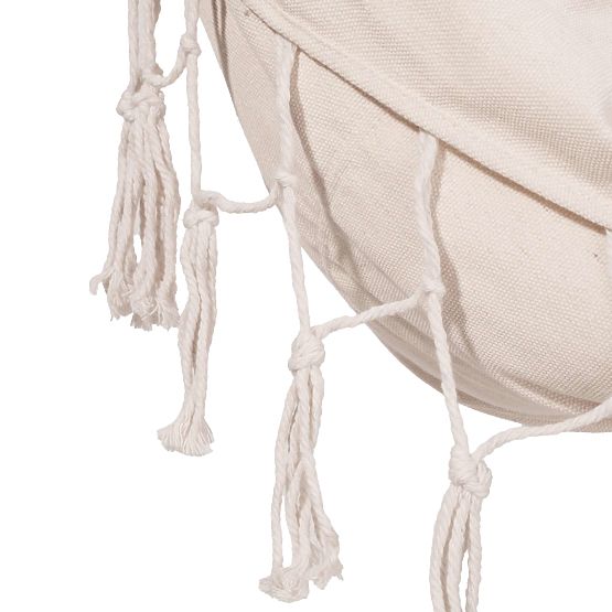 Brazylijskie krzesło wiszące BAHIO beżowe