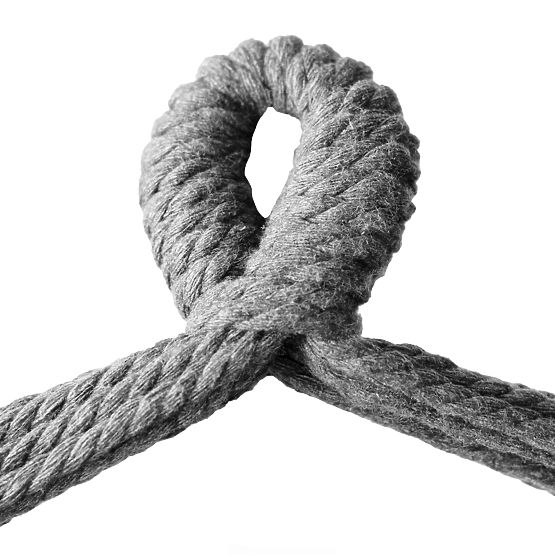 Brazylijskie krzesło wiszące BAHIO szare