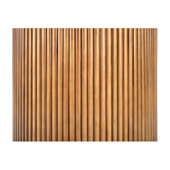 BRUNO okrągły stół, biały marmur / orzechowy (2p=1szt)