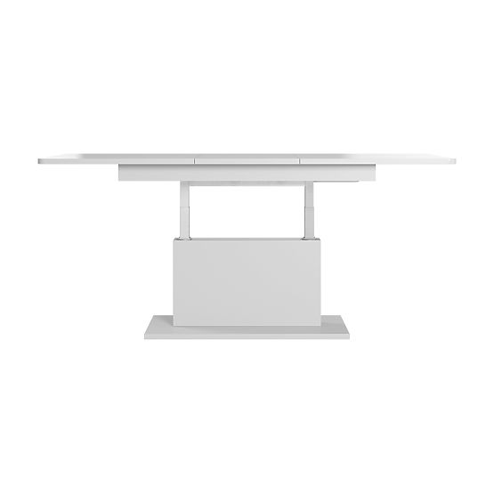 BUSETTI stolik konferencyjny blat: biały mat, nogi: biały mat (2szt=1szt)