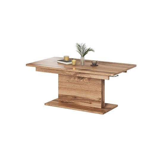 BUSETTI stolik konferencyjny blat: dąb wotan, nogi: dąb wotan (2szt=1szt)