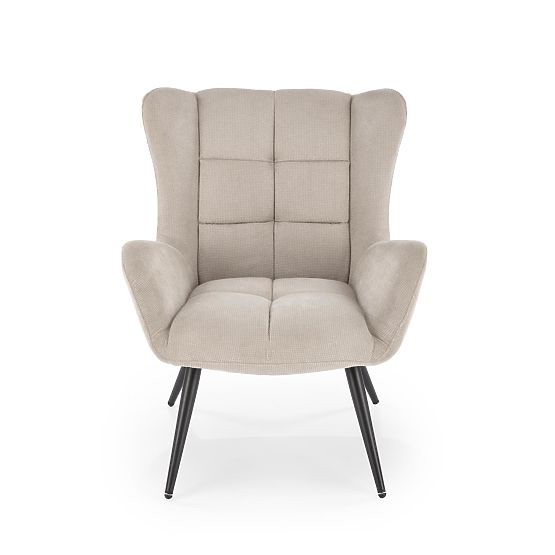 BYRON beżowy fotel relaksacyjny (1p=1szt)