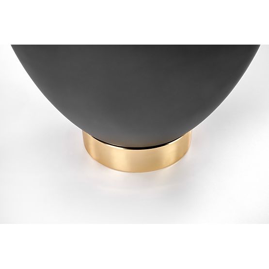 CECILIA stolik konferencyjny biały marmur / szary / złoty (2szt=1szt)