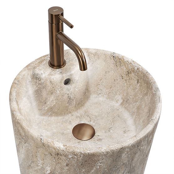 Ceramiczna Wolnostojąca Umywalka Blanka Savana Matt