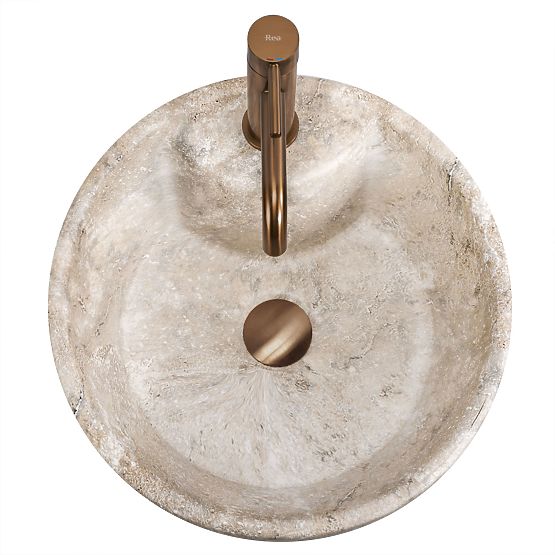 Ceramiczna Wolnostojąca Umywalka Blanka Savana Matt