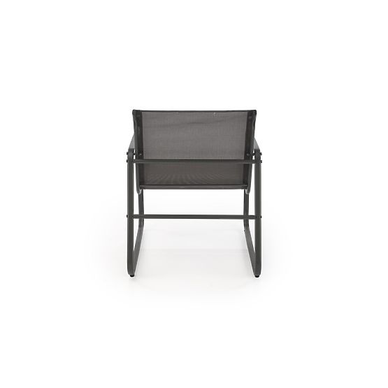 CONOR zestaw ogrodowy ( sofa + fotel 2x + ława ), ciemny popiel / jasny popiel (1p=1set)