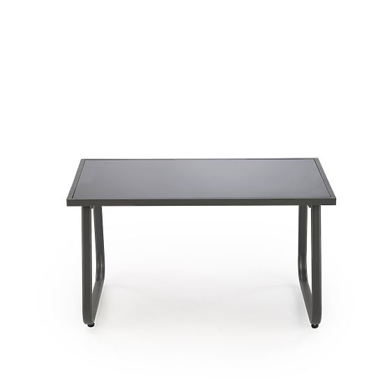 CONOR zestaw ogrodowy ( sofa + fotel 2x + ława ), ciemny popiel / jasny popiel (1p=1set)