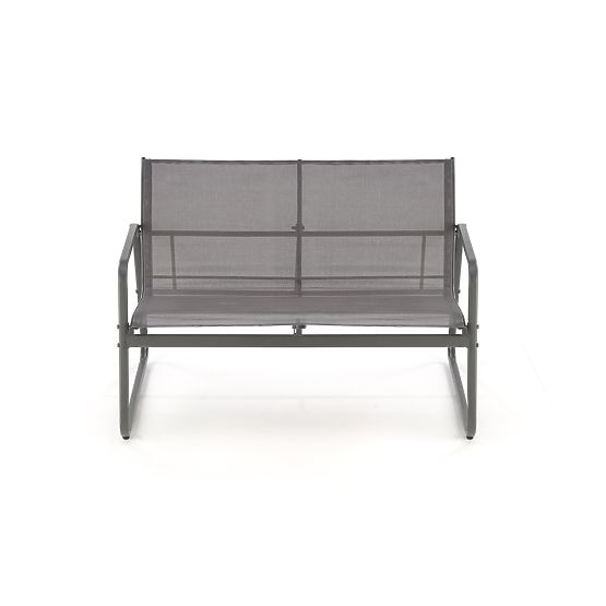 CONOR zestaw ogrodowy ( sofa + fotel 2x + ława ), ciemny popiel / jasny popiel (1p=1set)