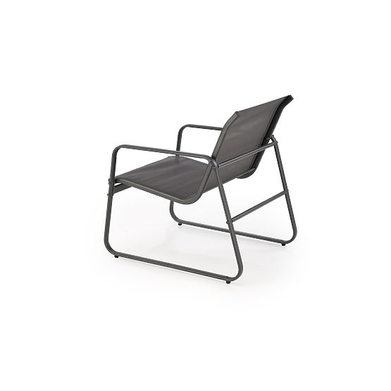 CONOR zestaw ogrodowy ( sofa + fotel 2x + ława ), ciemny popiel / jasny popiel (1p=1set)