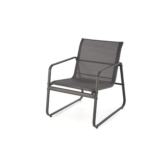 CONOR zestaw ogrodowy ( sofa + fotel 2x + ława ), ciemny popiel / jasny popiel (1p=1set)