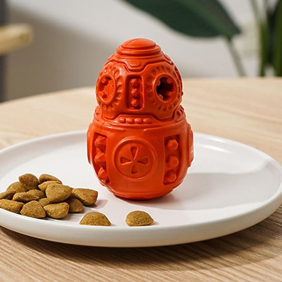 Czerwona piłka do żucia dla psów PJ-046