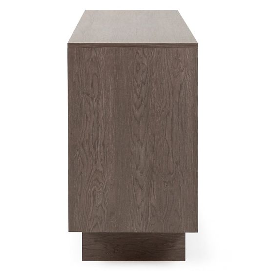 Czterodrzwiowa komoda Kanso, Dąb Baltic Storm