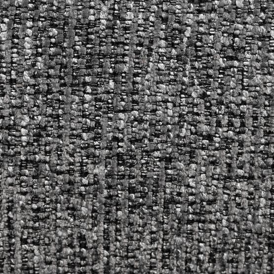 Czteroosobowa sofa do salonu Luvio szara, o zaokrąglonych kształtach