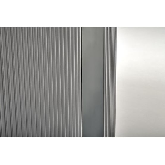 DANCAN stół rozkładany, biały marmur / szary / jasnoszary / czarny (3p=1ks)