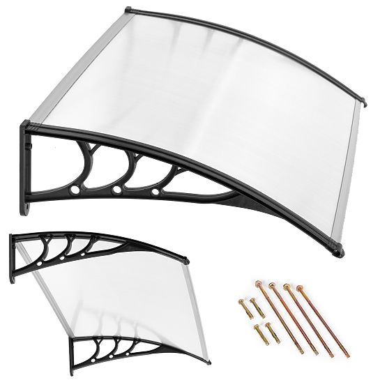Daszek nad drzwi 150x80 cm schronienie ochrona poliwęglan