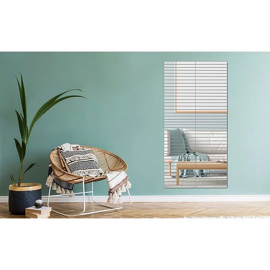Dekoracyjne akrylowe lustro Oblong 50 cm