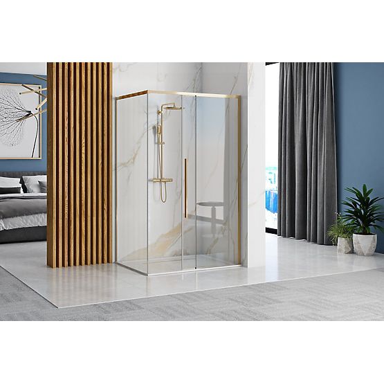 Domek prysznicowy SŁONECZNY ZŁOTY 120x90