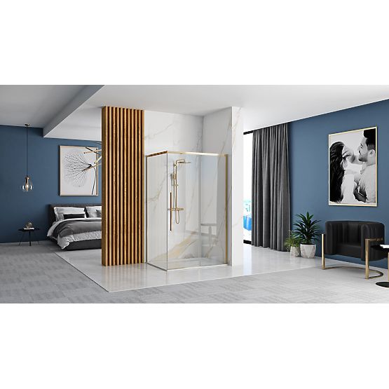 Domek prysznicowy SŁONECZNY ZŁOTY 120x90